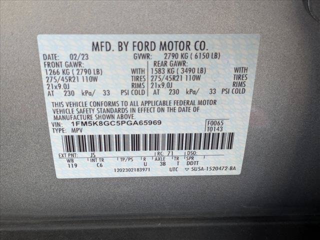 Certified 2023 Ford Explorer ST w/ Equipment Group 401A AWD/4WD image 26