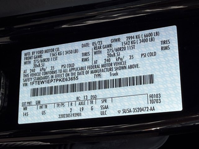 Certified 2023 Ford F150 XLT w/ Equipment Group 302A High AWD/4WD image 31