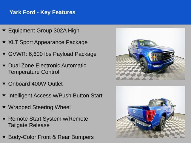 Certified 2023 Ford F150 XLT w/ Equipment Group 302A High image 10