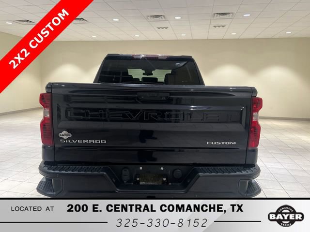 Used 2022 Chevrolet Silverado 1500 Custom w/ LPO, Dark Essentials Package image 3