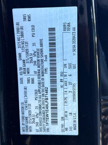 Certified 2020 Ford F150 Lariat image 15