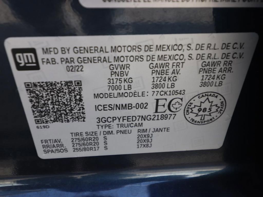 Used 2022 Chevrolet Silverado 1500 LT Trail Boss image 24