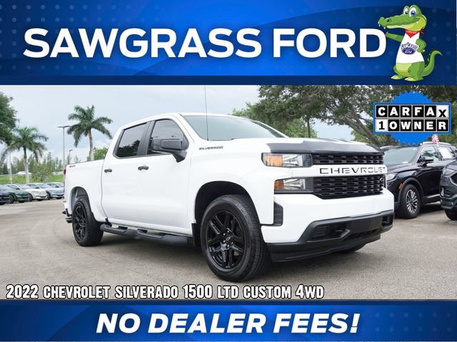 Used 2022 Chevrolet Silverado 1500 Custom w/ Rally Edition AWD/4WD image 1