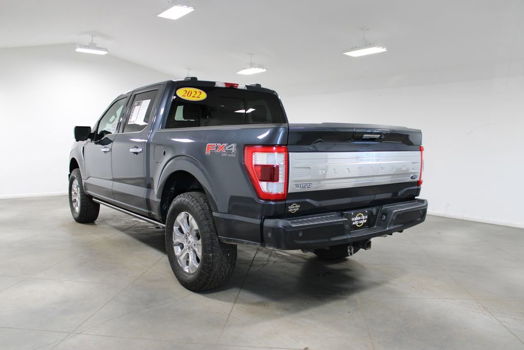 Certified 2022 Ford F150 Platinum w/ Equipment Group 701A High image 2