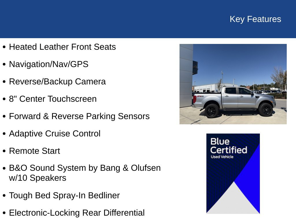 Certified 2020 Ford Ranger Lariat w/ Equipment Group 501A Mid AWD/4WD image 30