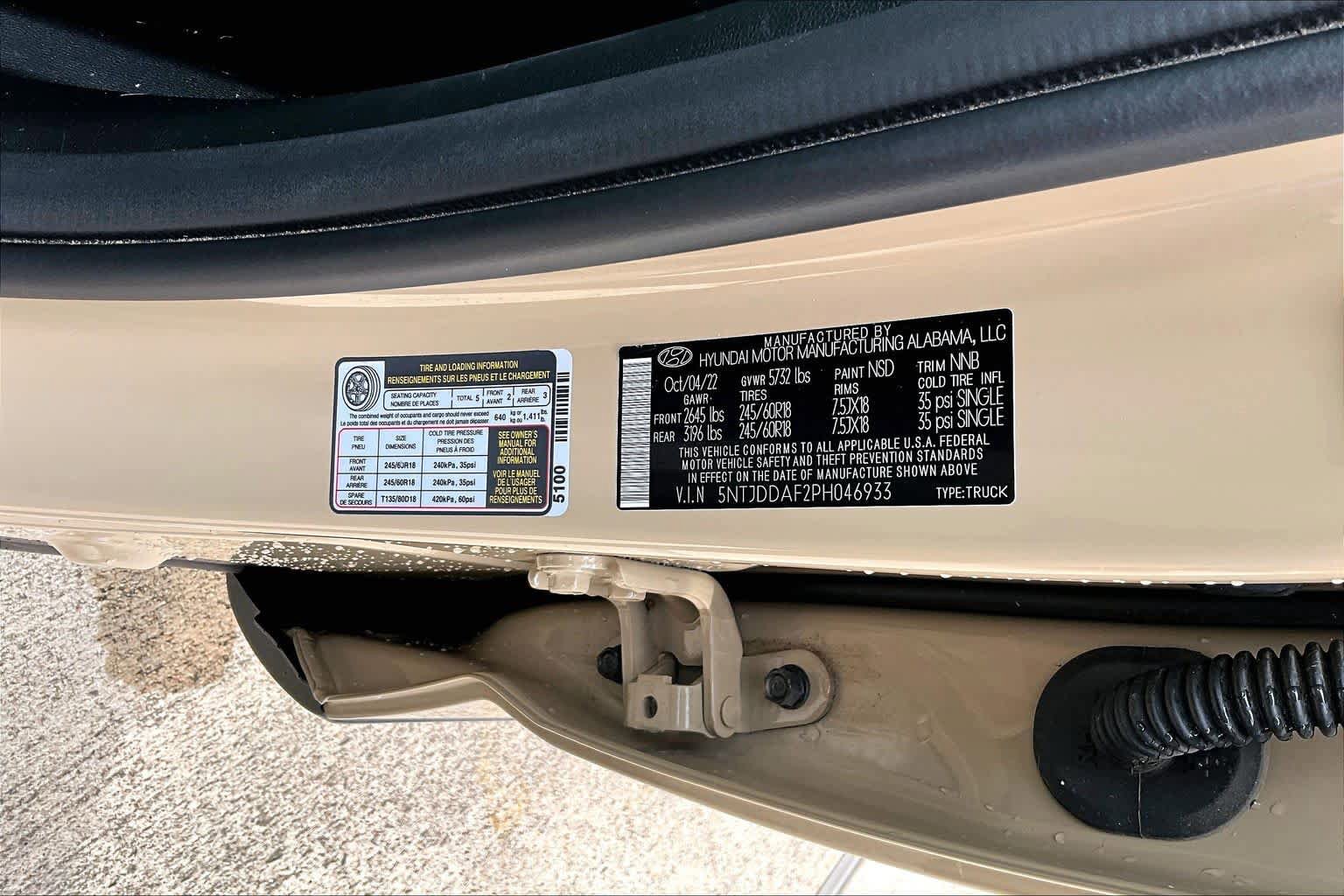 Used 2023 Hyundai Santa Cruz SEL Premium w/ Tow & Go Package AWD/4WD image 34