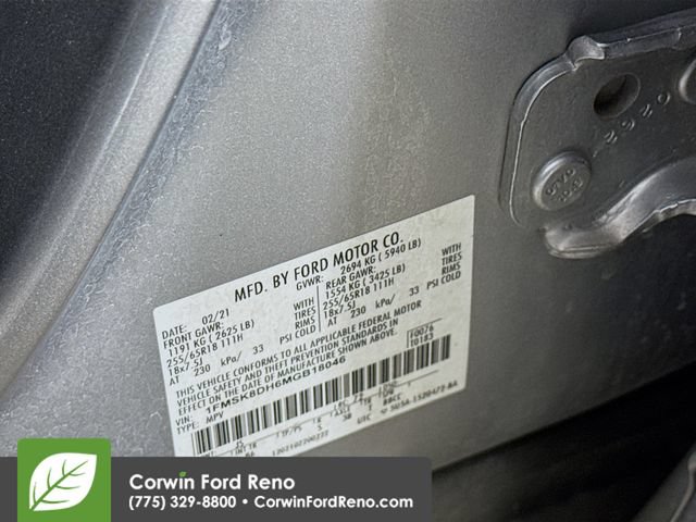 Certified 2021 Ford Explorer XLT w/ Class III Trailer Tow Package AWD/4WD image 31