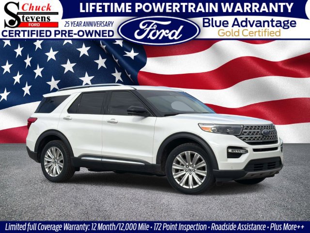 Certified 2022 Ford Explorer Limited w/ Equipment Group 301A