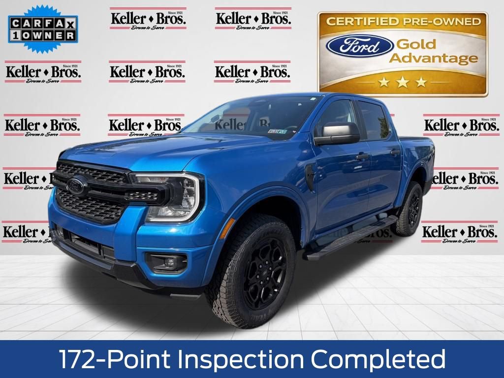 Certified 2025 Ford Ranger XLT w/ Black Appearance Package AWD/4WD image 3
