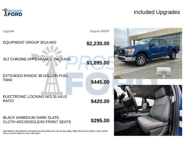 Certified 2023 Ford F150 XLT w/ Equipment Group 301A Mid image 3