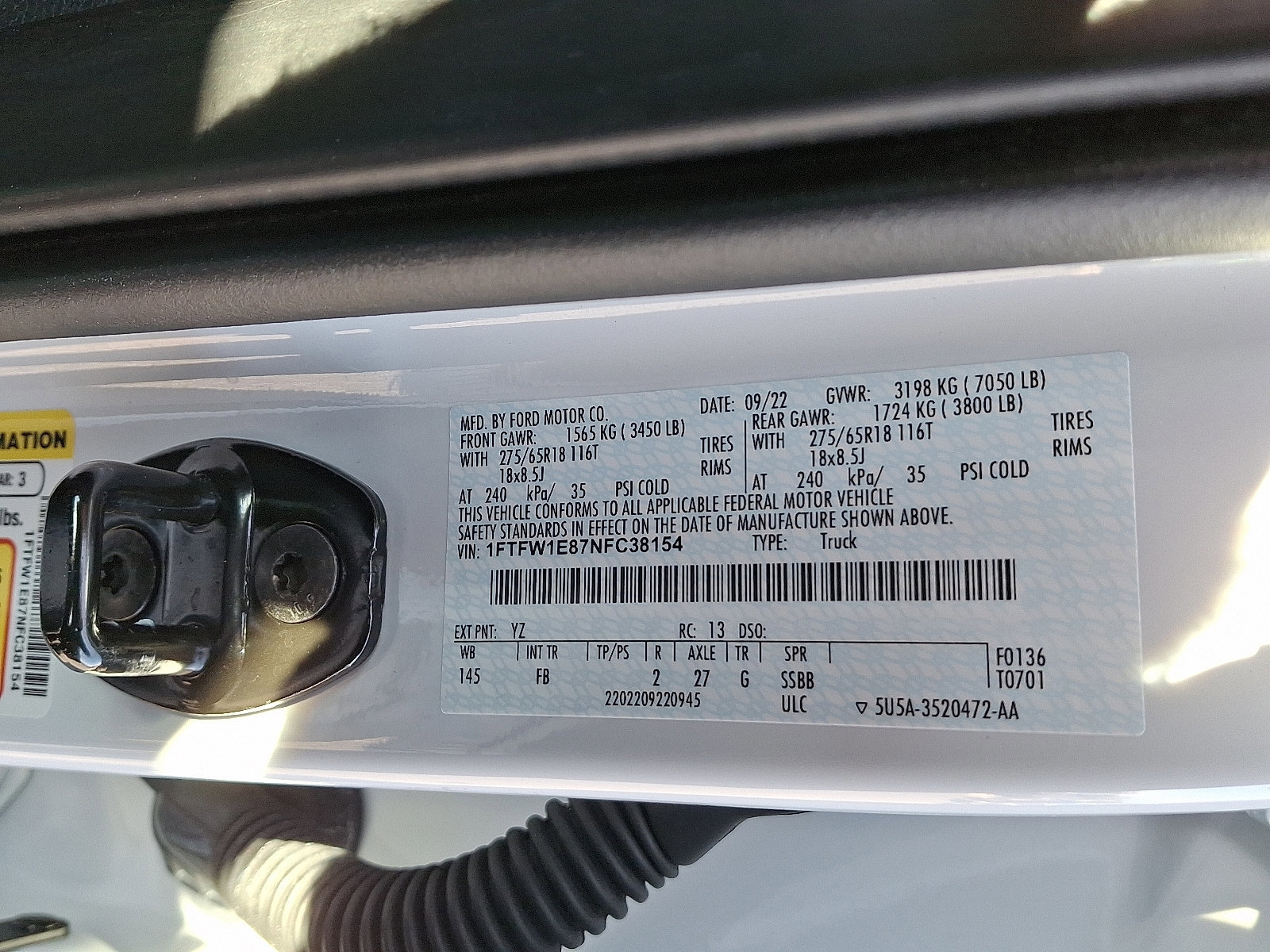 Certified 2022 Ford F150 XLT w/ Equipment Group 302A High image 26