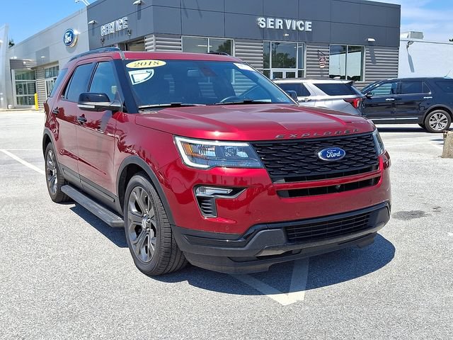 Certified 2018 Ford Explorer Sport w/ Equipment Group 401A AWD/4WD image 2