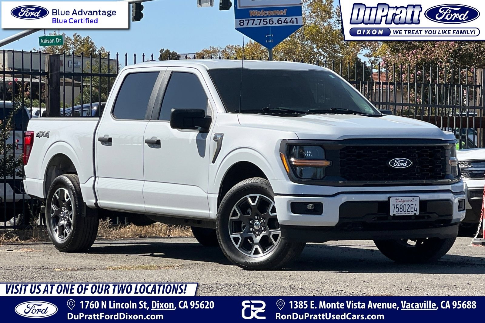 Certified 2025 Ford F150 STX w/ Equipment Group 200A AWD/4WD image 1