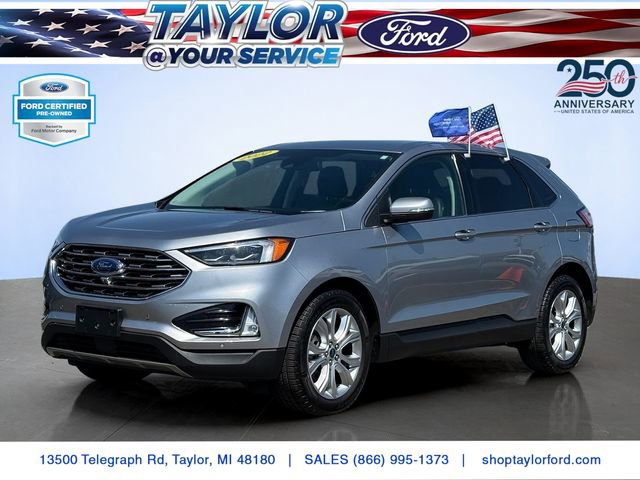 Certified 2022 Ford Edge Titanium w/ Equipment Group 301A