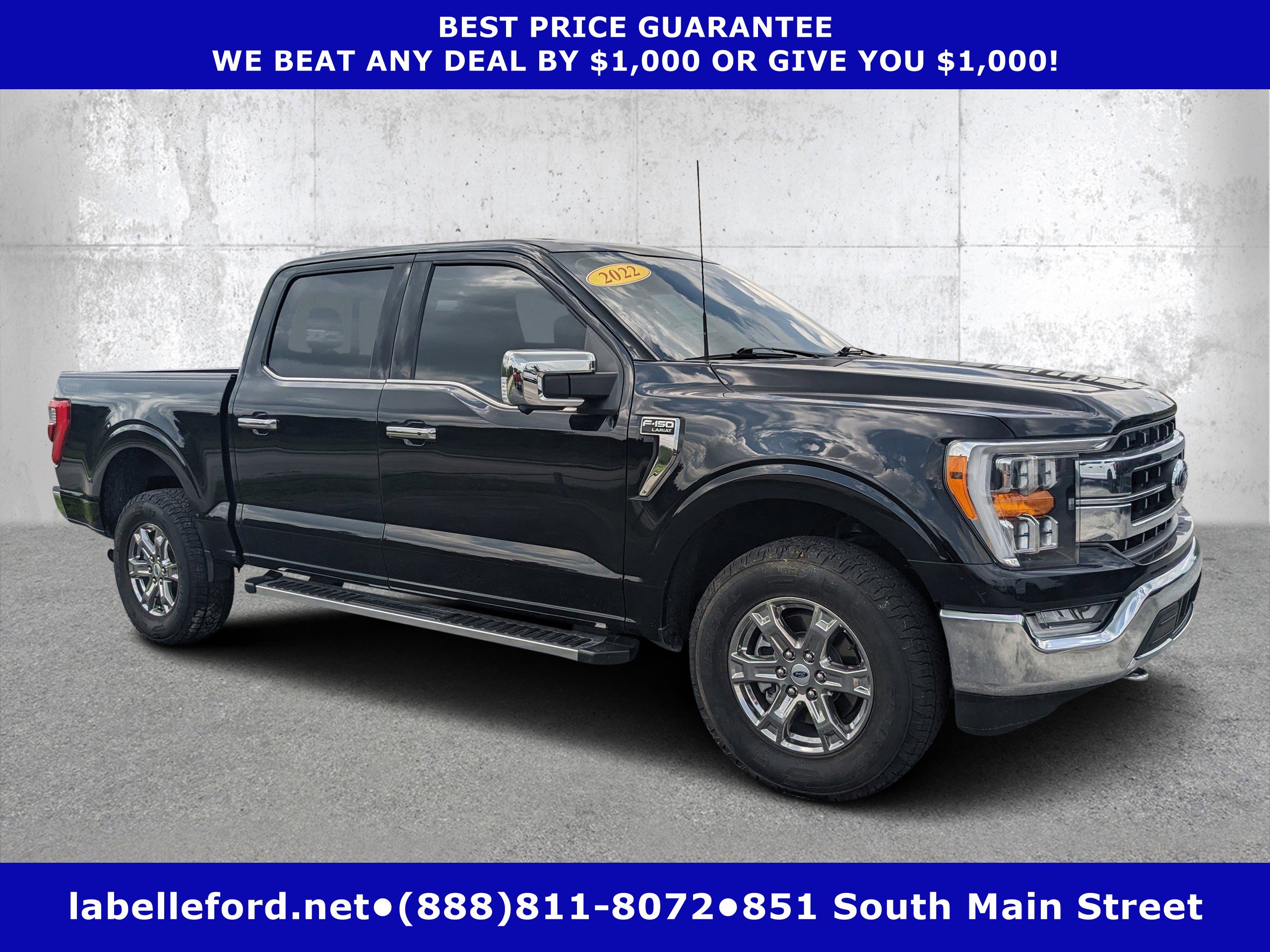Certified 2022 Ford F150 Lariat