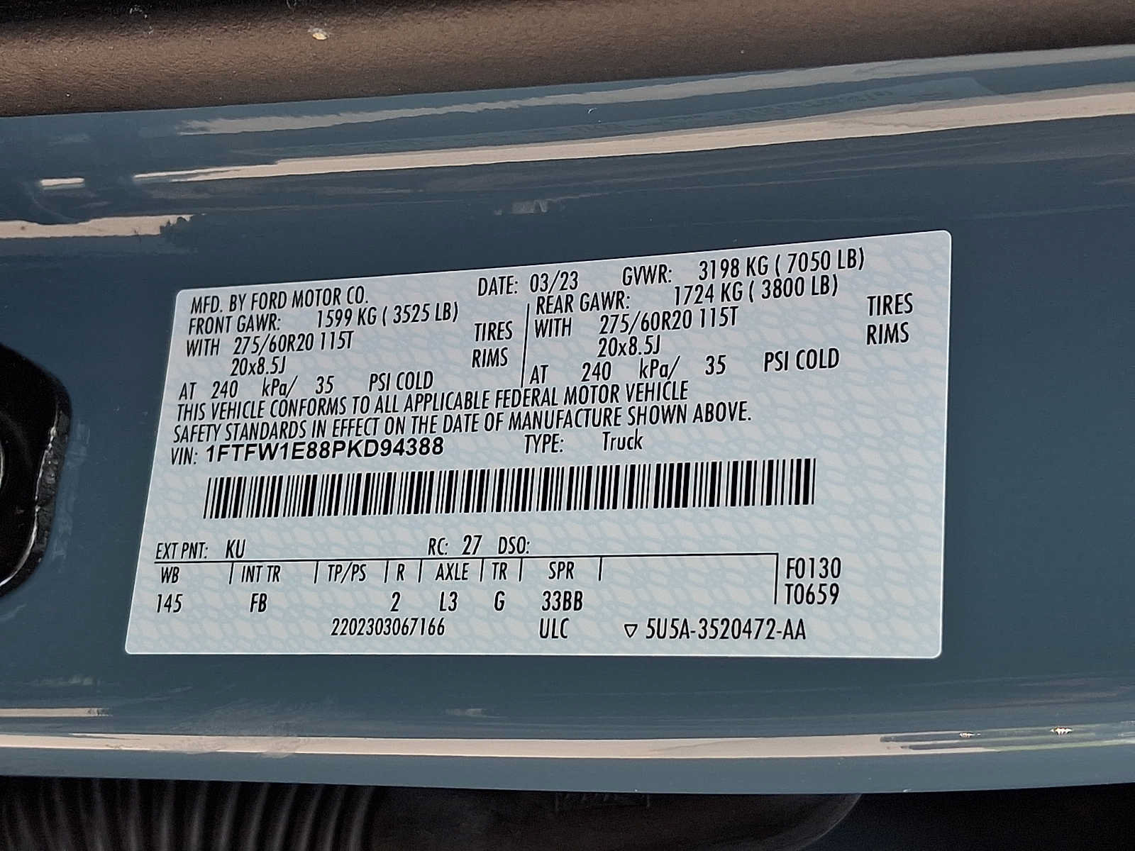 Certified 2023 Ford F150 XLT w/ Equipment Group 302A High AWD/4WD image 26