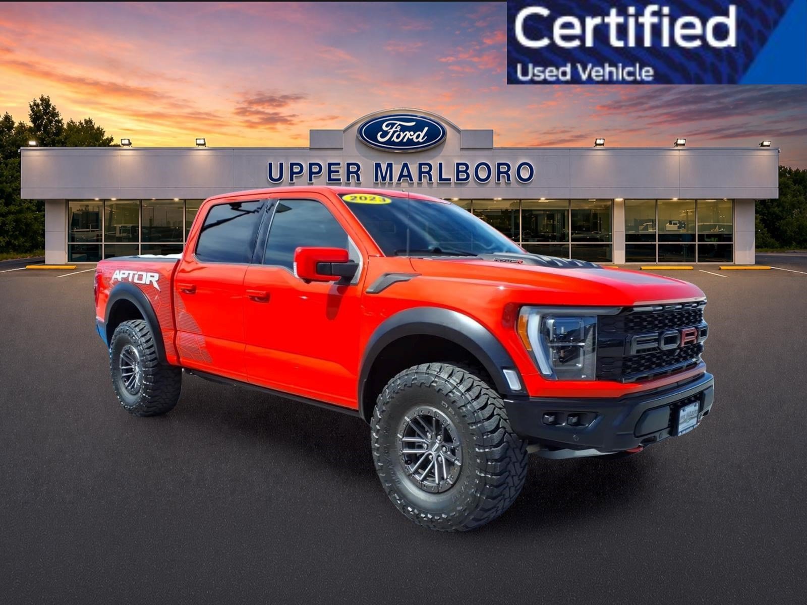 Certified 2023 Ford F150 Raptor w/ Equipment Group 802A Raptor R AWD/4WD image 1