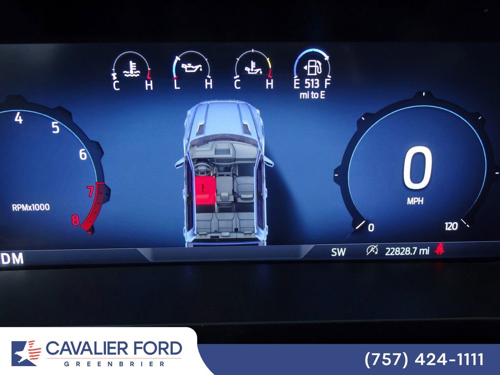 Certified 2025 Ford F150 XLT w/ Equipment Group 301A Standard AWD/4WD image 16