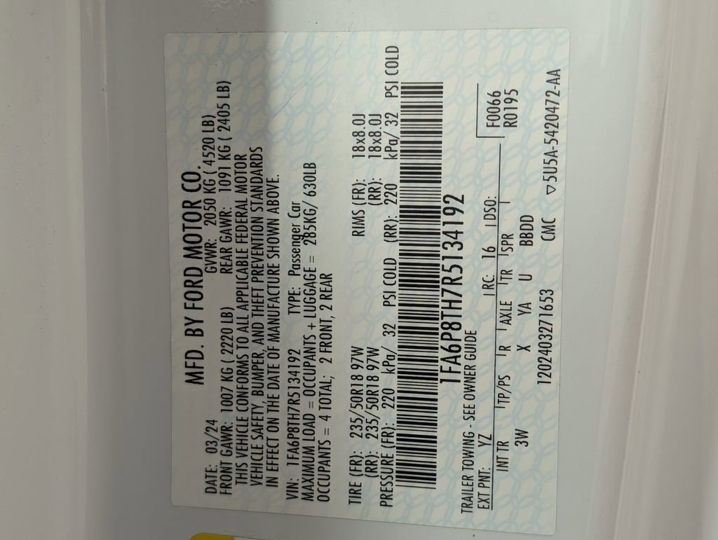 Certified 2024 Ford Mustang Premium image 24