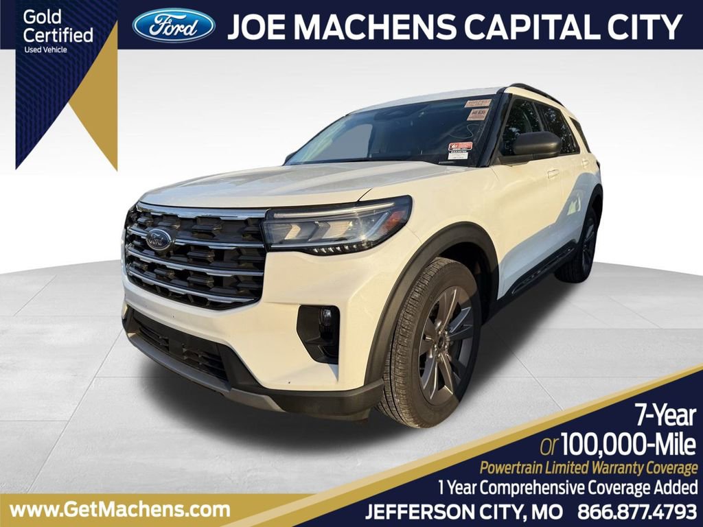 Certified 2025 Ford Explorer Active w/ Active Comfort Package
