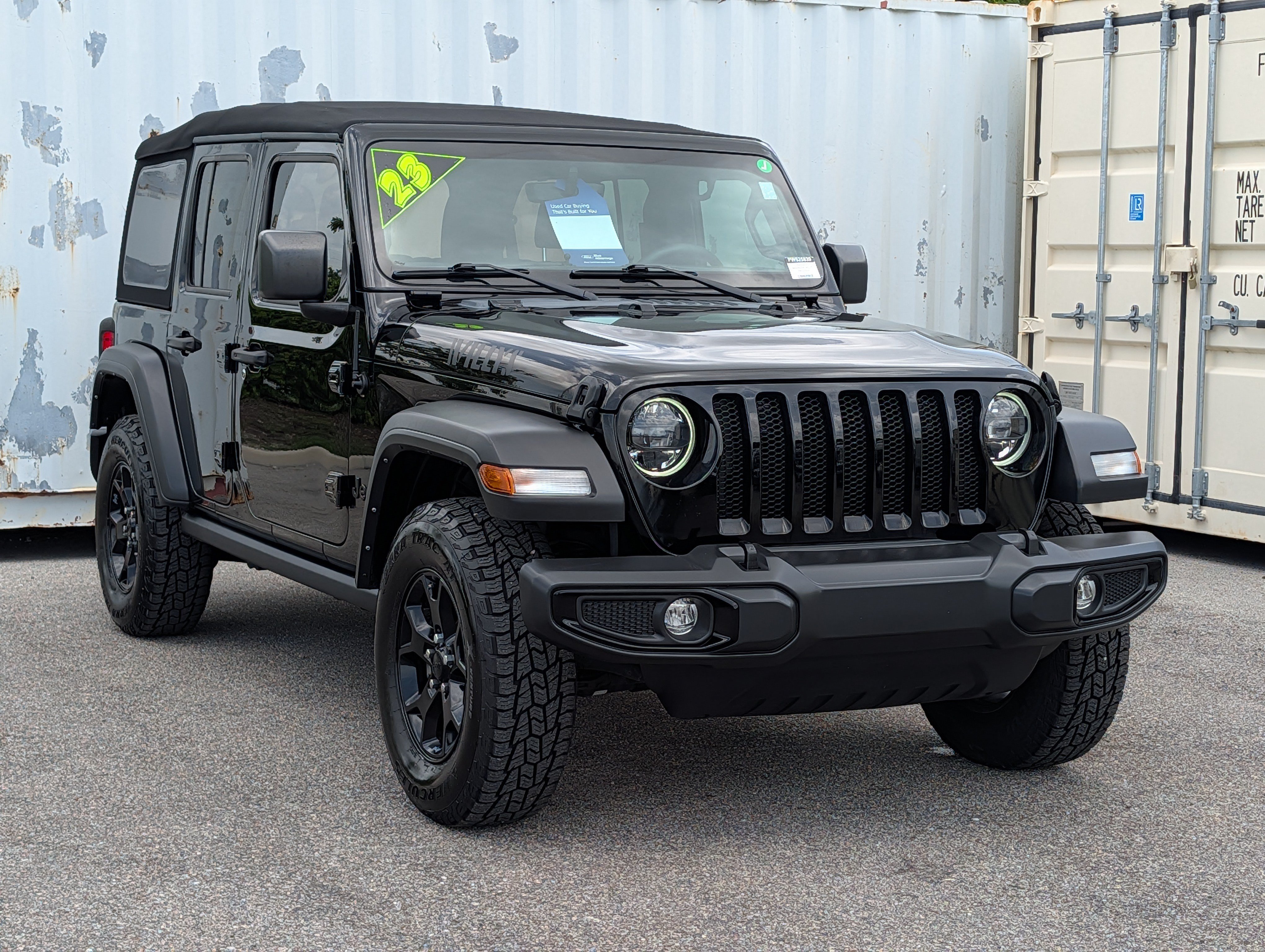 Used 2023 Jeep Wrangler Unlimited Sport AWD/4WD video 1