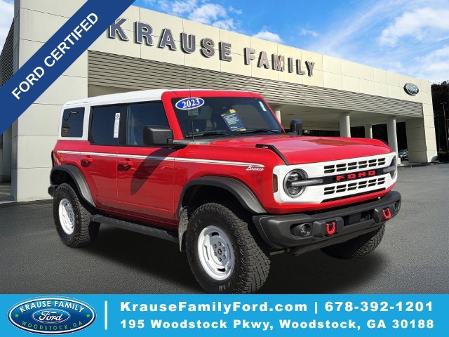 Certified 2023 Ford Bronco Heritage Edition