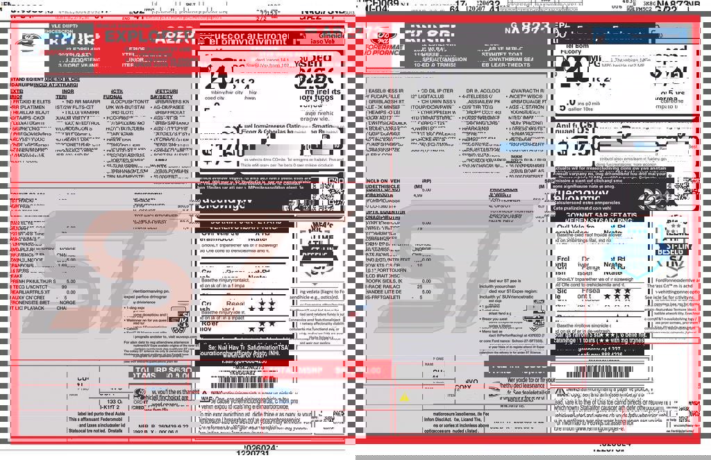 Certified 2022 Ford Explorer ST w/ Equipment Group 401A image 38