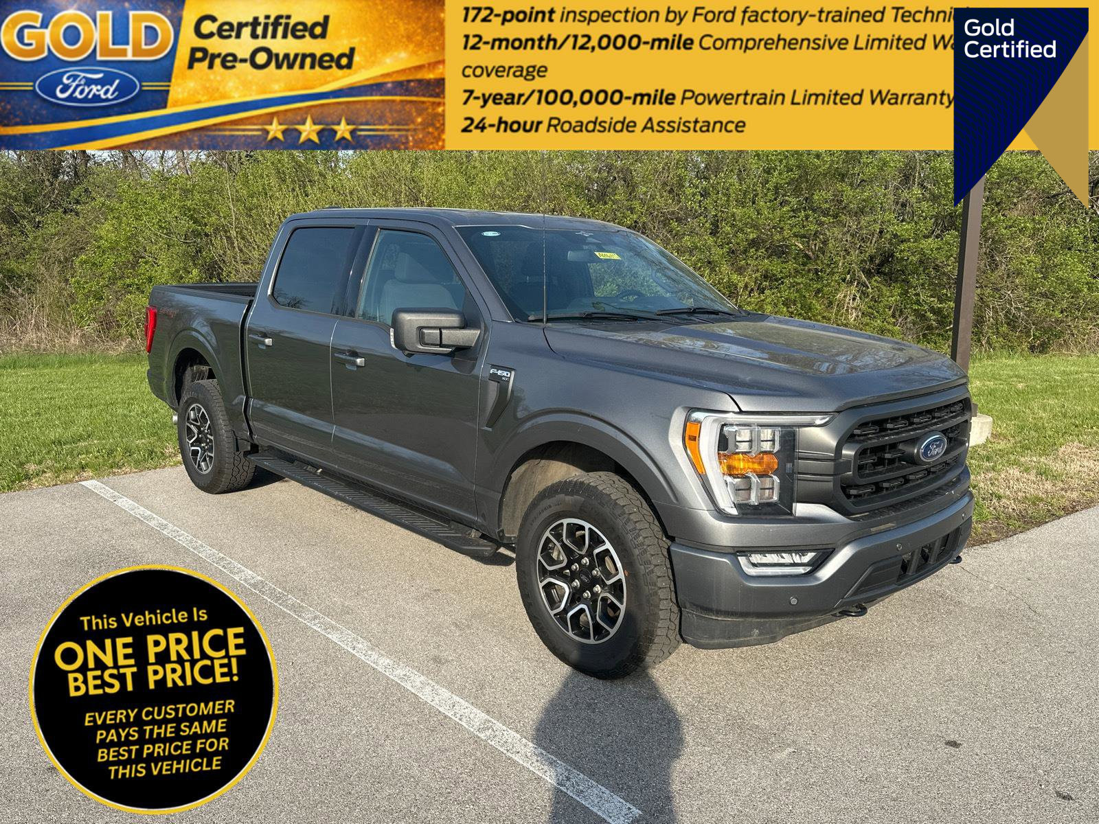 Certified 2023 Ford F150 XLT w/ Equipment Group 302A High image 1