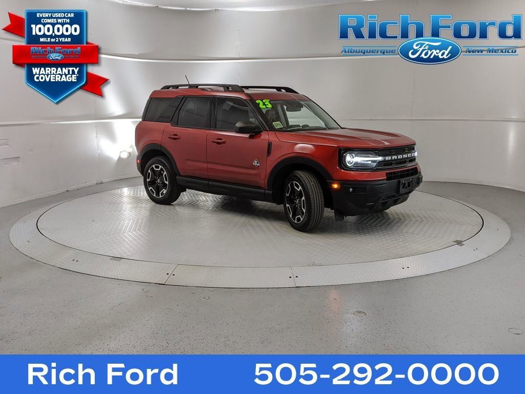 Certified 2023 Ford Bronco Sport Outer Banks w/ Tech Package