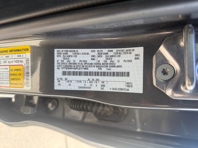 Certified 2023 Ford Ranger XLT w/ Equipment Group 302A High AWD/4WD image 25