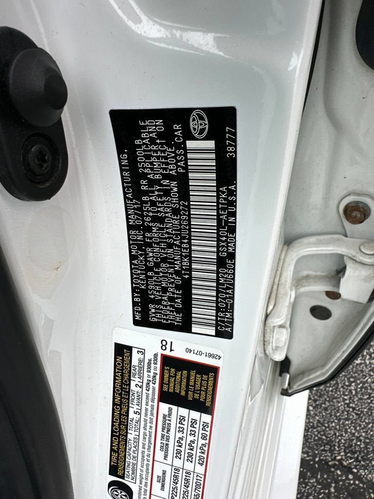 Used 2018 Toyota Avalon Limited w/ Carpet Mat Package FWD image 14