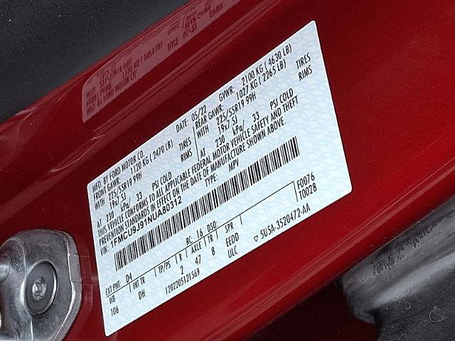 Certified 2022 Ford Escape Titanium w/ Titanium Elite Package image 27