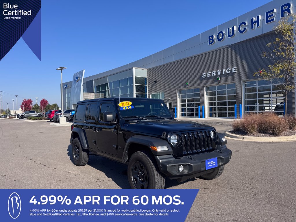 Used 2022 Jeep Wrangler Unlimited Sport