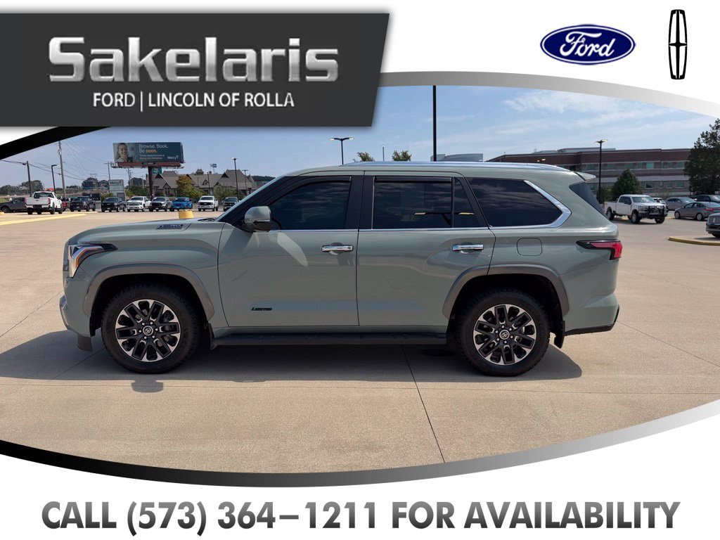 Used 2024 Toyota Sequoia Limited w/ Tow Technology Package AWD/4WD image 8