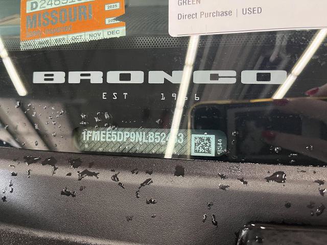 Certified 2022 Ford Bronco Outer Banks w/ Sasquatch Package AWD/4WD image 26