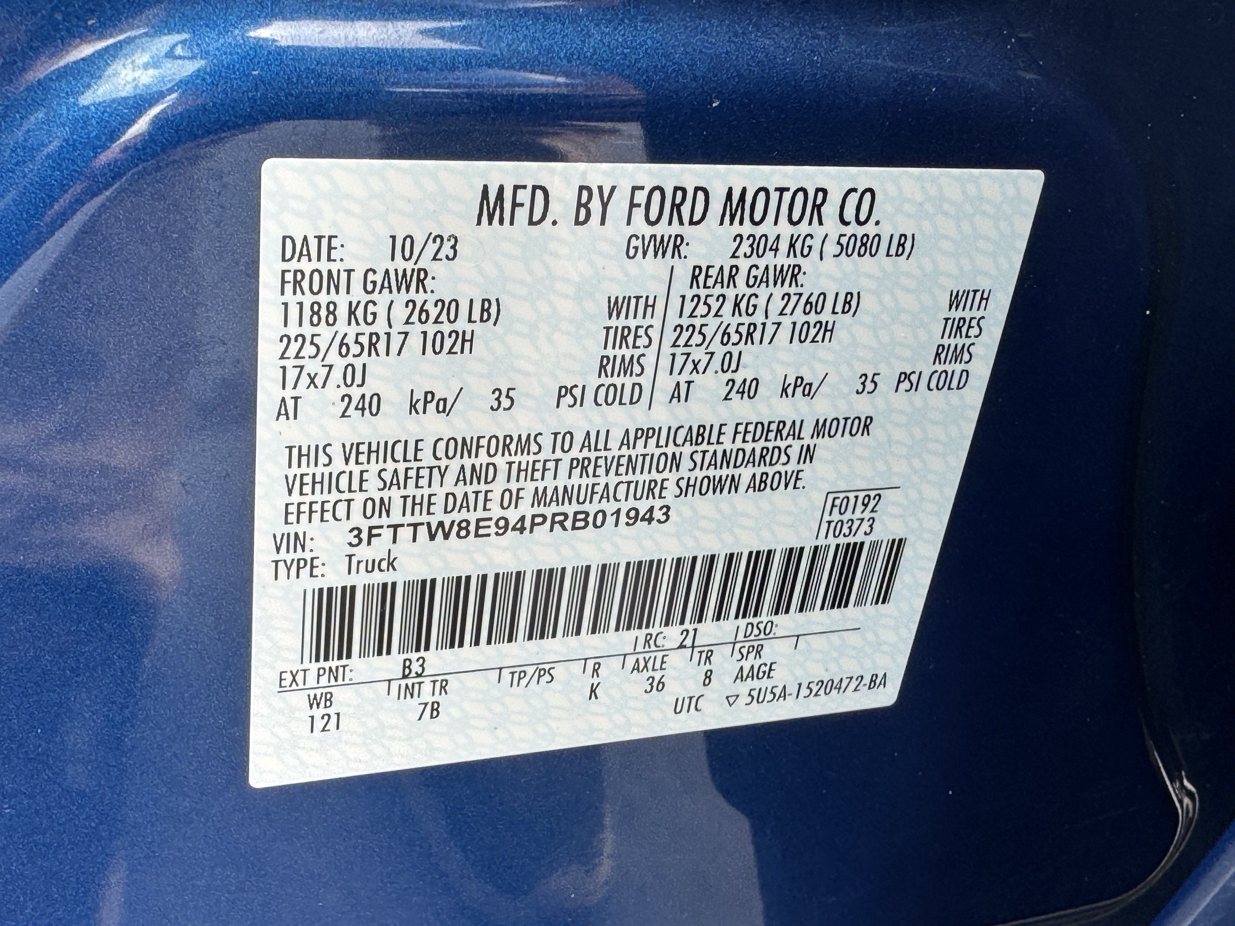 Certified 2023 Ford Maverick XLT w/ XLT Luxury Package FWD image 37