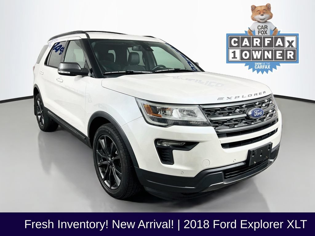 Certified 2018 Ford Explorer XLT w/ Equipment Group 202A