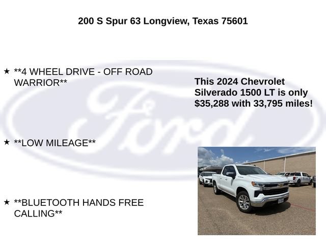 Used 2024 Chevrolet Silverado 1500 LT AWD/4WD image 10