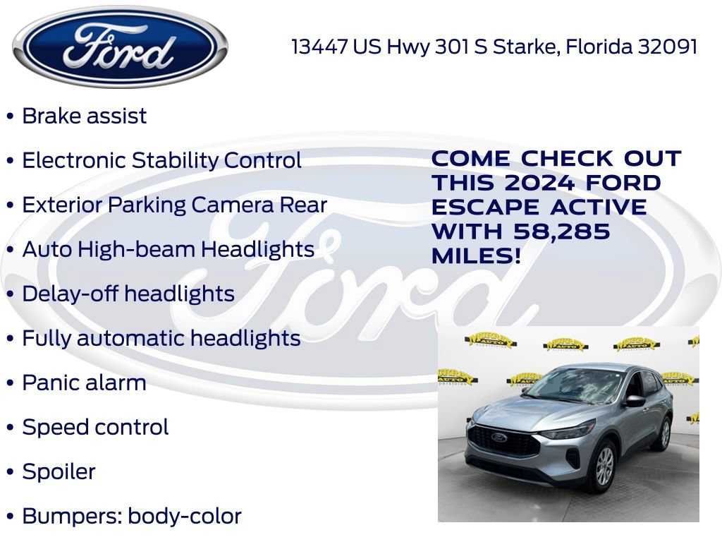 Certified 2024 Ford Escape Active FWD image 32