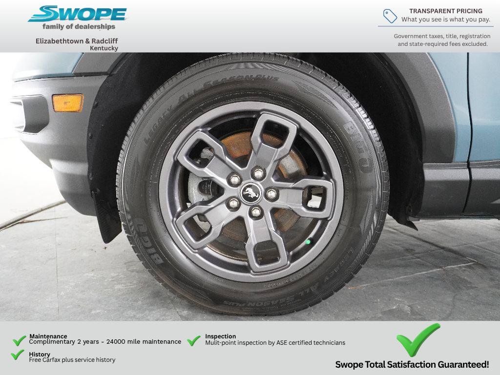 Certified 2022 Ford Bronco Sport Big Bend w/ Convenience Package AWD/4WD image 28
