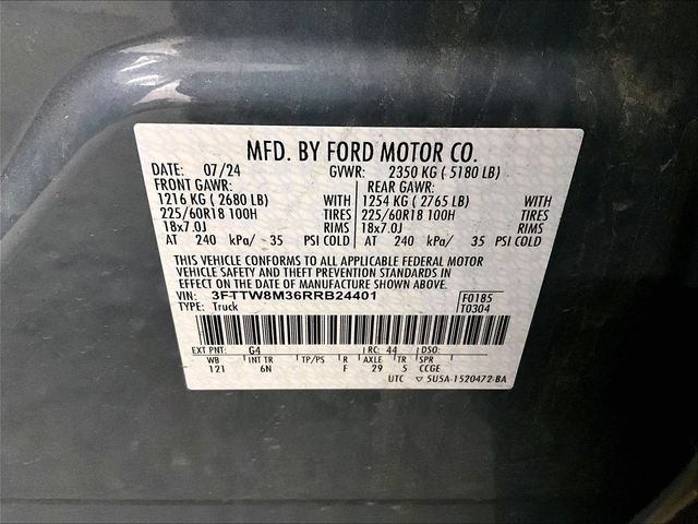 Certified 2024 Ford Maverick Lariat FWD image 33