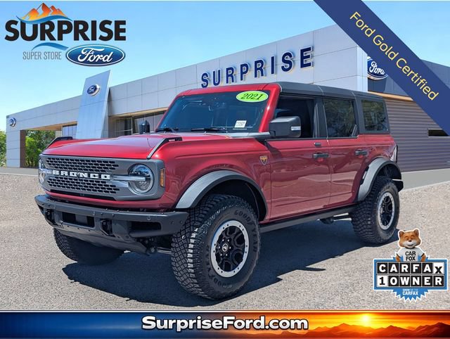Certified 2021 Ford Bronco Badlands AWD/4WD image 1
