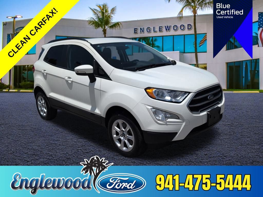 Certified 2020 Ford EcoSport SE w/ SE Convenience Package