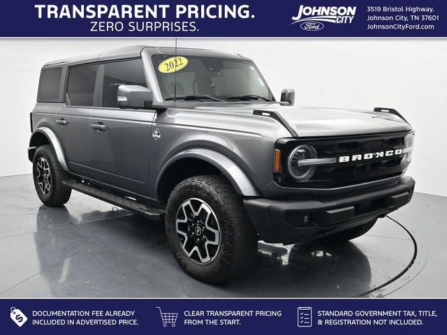 Certified 2022 Ford Bronco Outer Banks