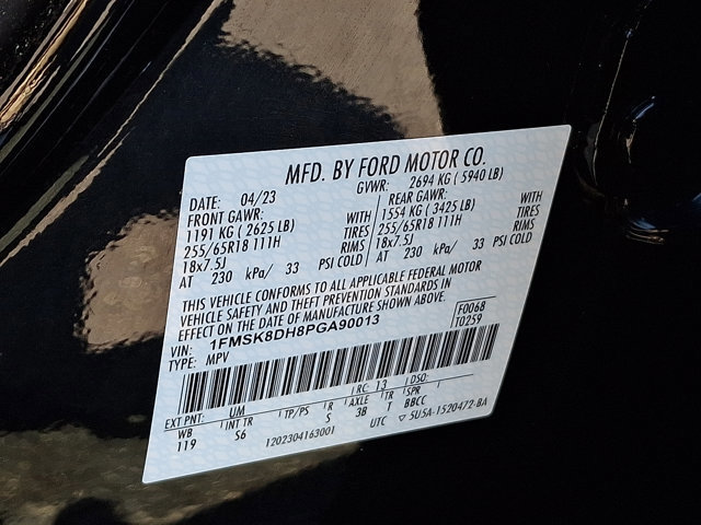 Certified 2023 Ford Explorer XLT w/ Equipment Group 202A image 29