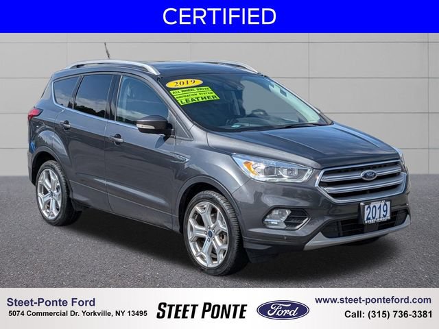 Certified 2019 Ford Escape Titanium AWD/4WD image 1