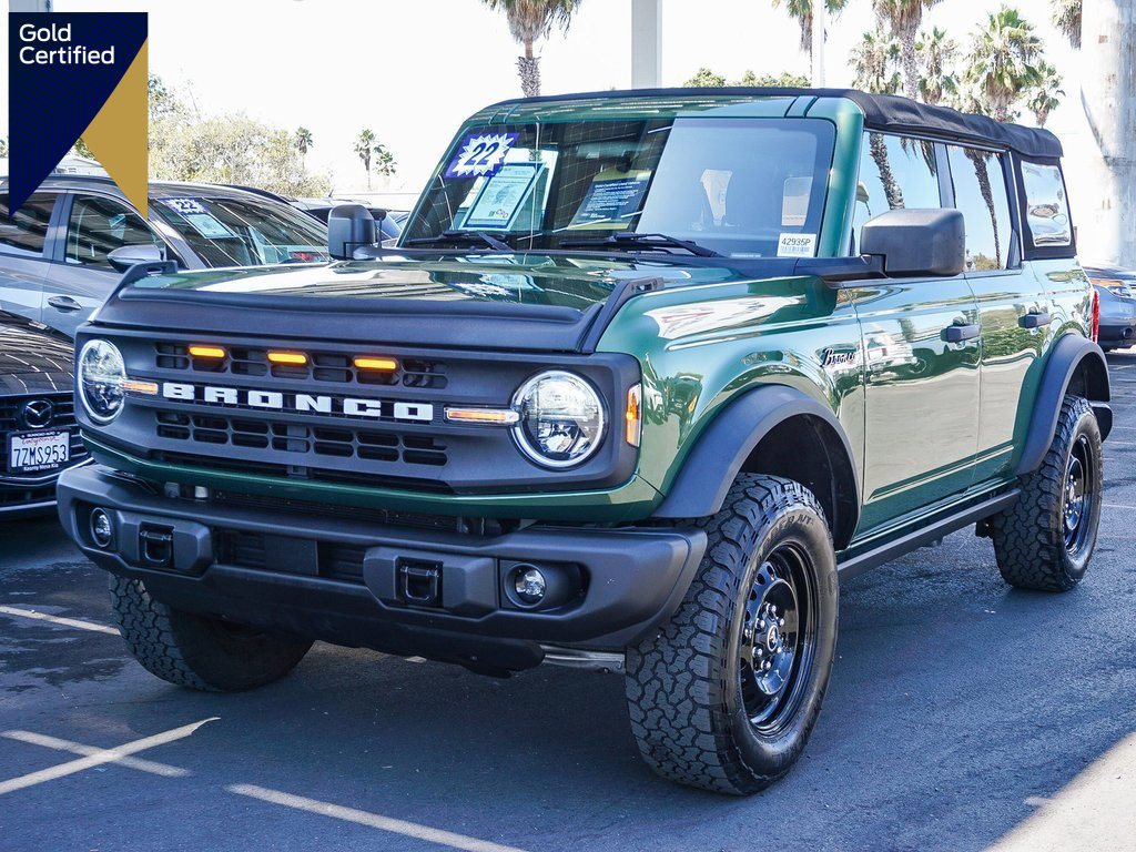 Certified 2022 Ford Bronco Black Diamond