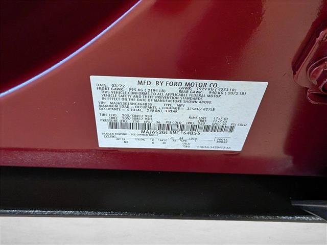 Certified 2022 Ford EcoSport SE w/ SE Convenience Package AWD/4WD image 28