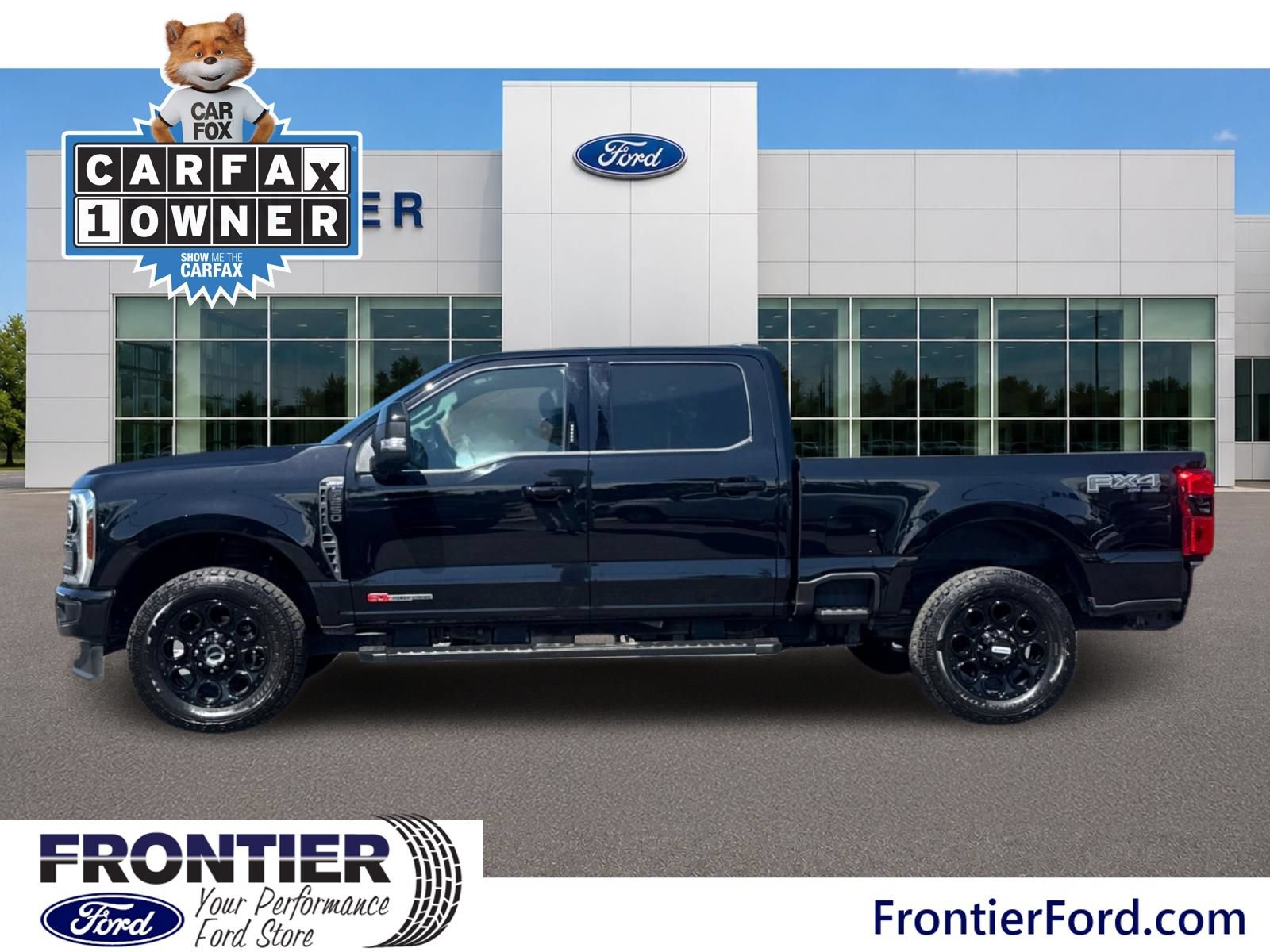 Certified 2024 Ford F250 Lariat w/ Black Appearance Package AWD/4WD image 8
