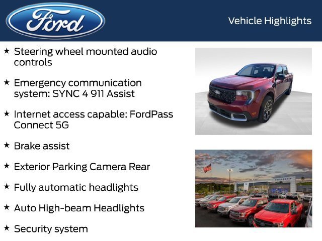 Certified 2025 Ford Maverick Lariat AWD/4WD image 9